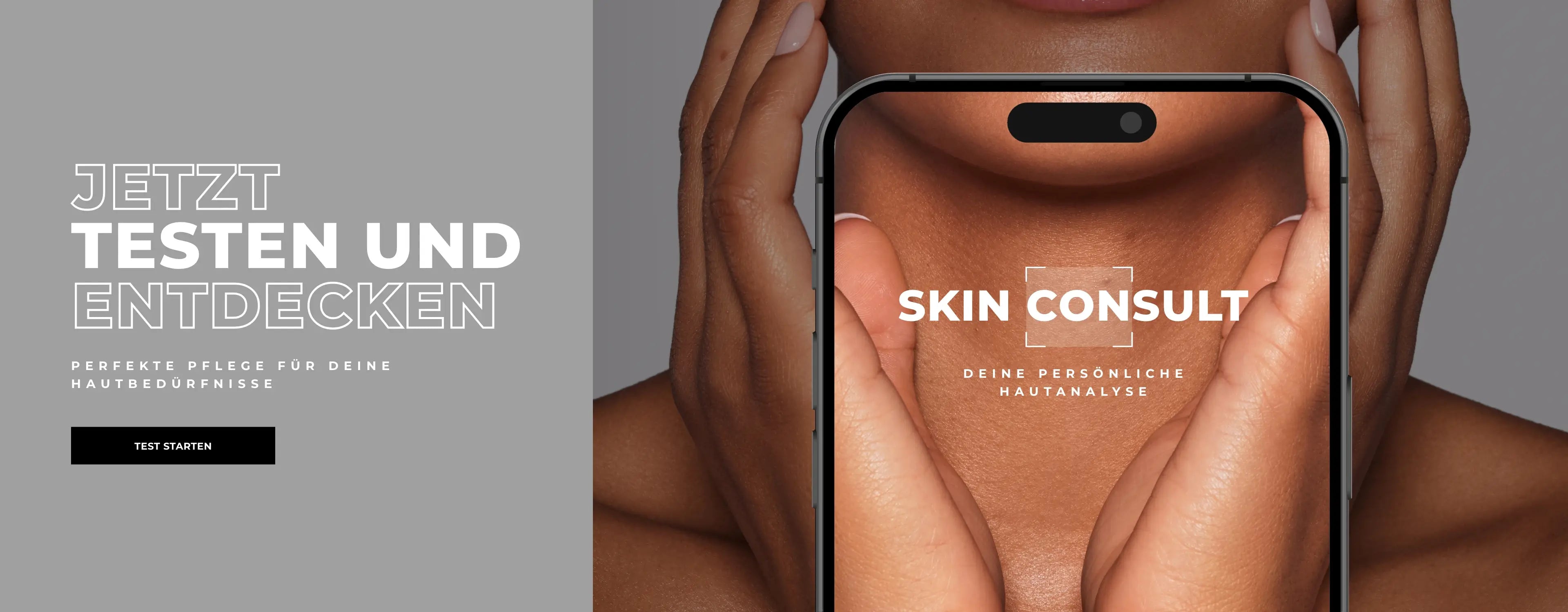 Skin Consult Produktberater link zu deiner persönlichen Hautanalyse desktop