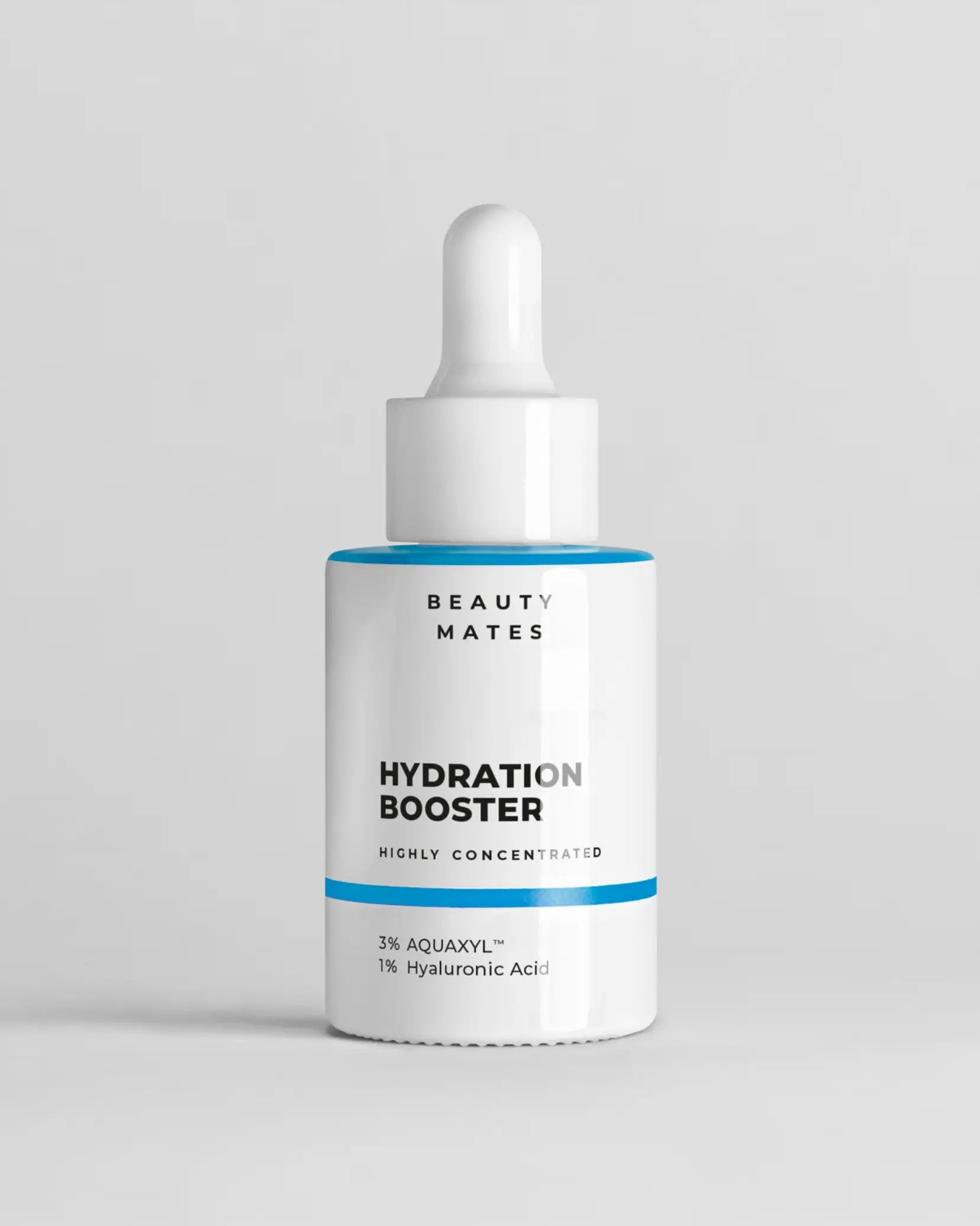 Beauty Mates Hydration Booster - Hochkonzentriertes Serum mit 3% Aquaxyl und 1% Hyaluronsäure