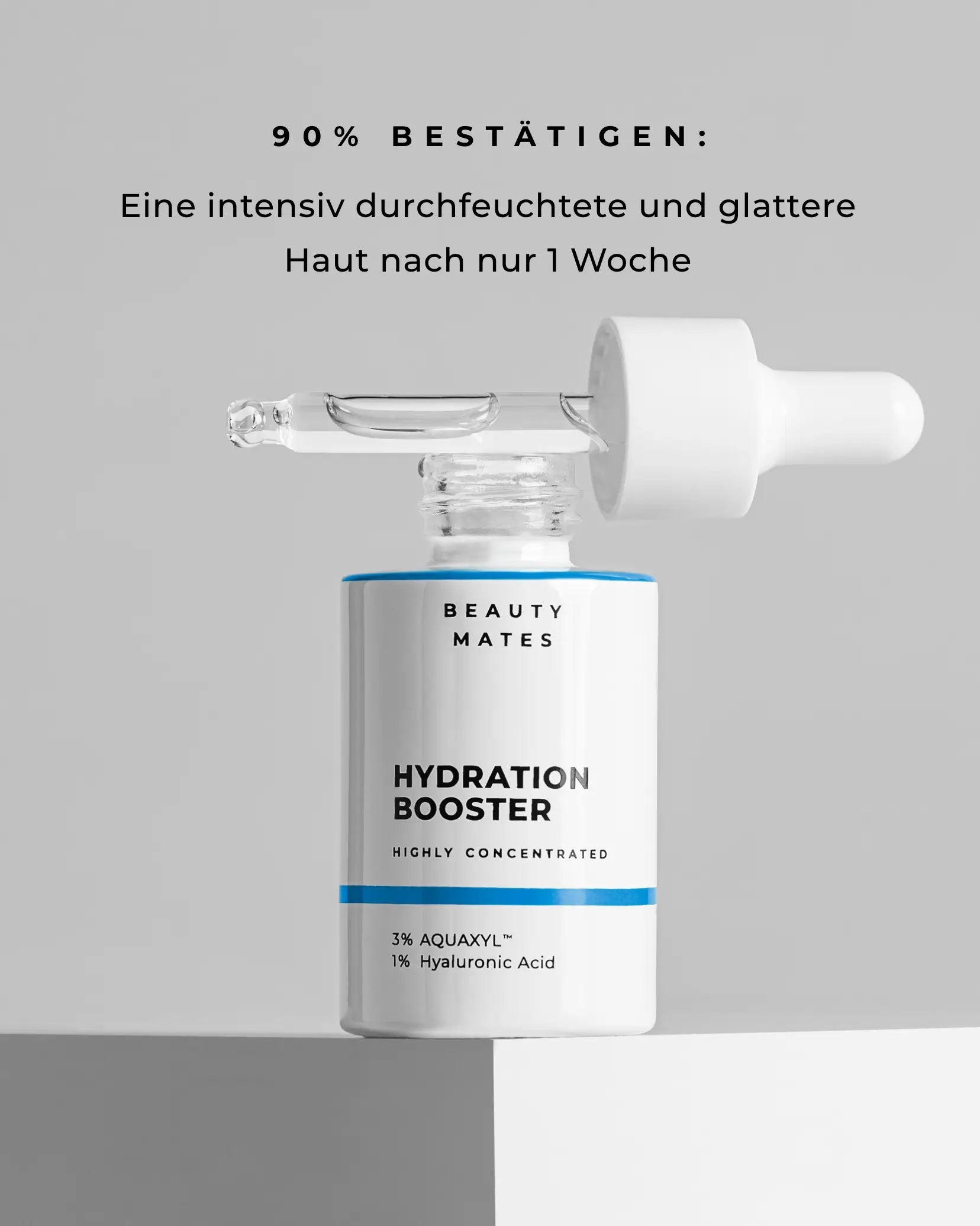 Beauty Mates Hydration Booster - Eine intensiv durchfeuchtete und glattere Haut nach nur 1 Woche